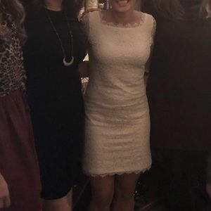 Diane Von Furstenberg - Zarita Dress Cream Lace